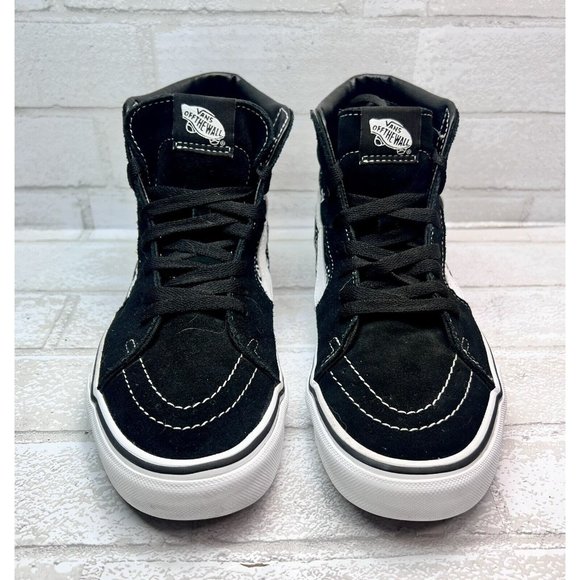 Vans sk8 Hi Skulls Sneaker 508731 Mens 7.5 Black White - Picture 2 of 9